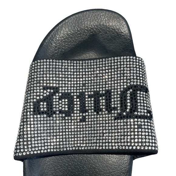 NWOT Juicy Couture Bling Slides Sz 8 - Picture 7 of 8